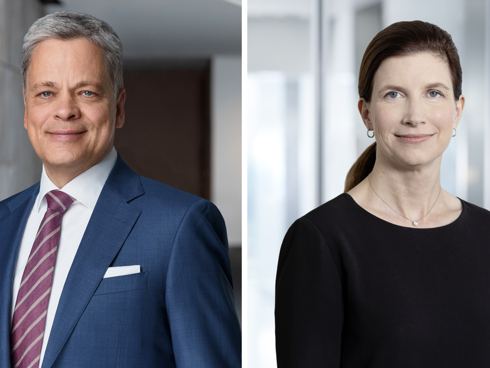 Commerzbank-Vorstände Manfred Knof und Bettina Orlopp | Foto: Commerzbank