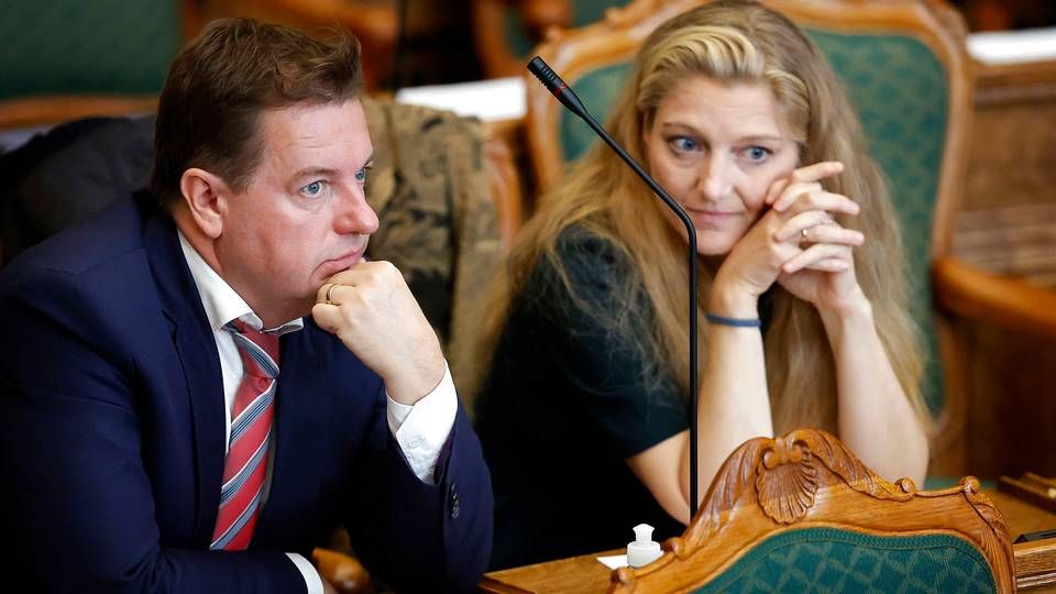 Zenia Stampe (th) får comeback som medieordfører efter Jens Rohdes afgang fra Radikale Venstre | Foto: Jens Dresling/Ritzau Scanpix