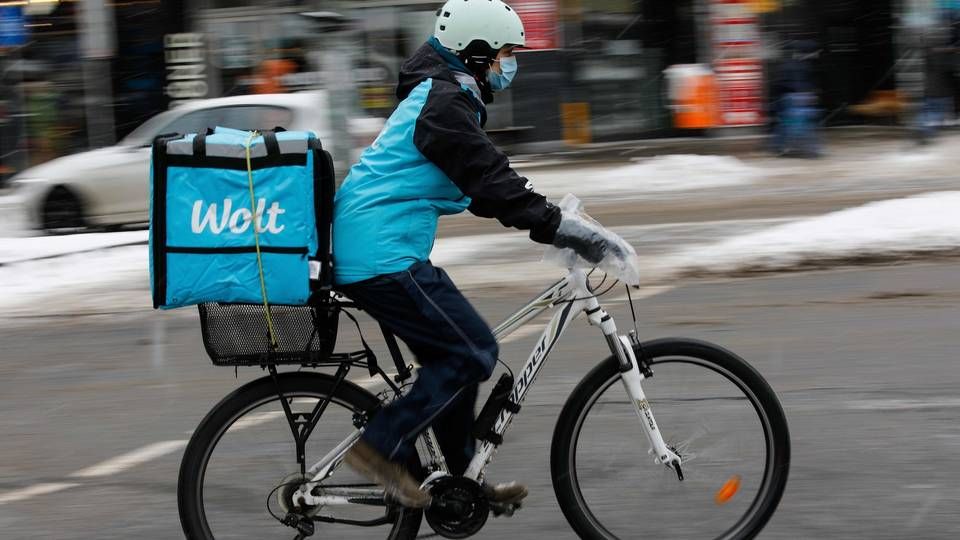 "Det er slet ikke i orden, at de mange Woltbude, som er kommet hertil, registrerer deres virksomhed på et hostel," siger Bent Bøgsted. | Foto: DAVID GANNON/AFP