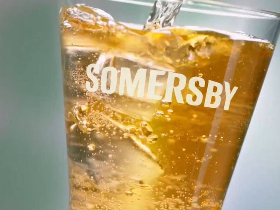 Carlsberg tester seltzere under Somersby-brandet. (ARKIV) | Foto: Screendump / Somersby