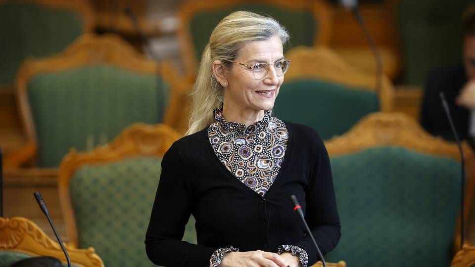 Venstres uddannelsesordfører, Ulla Tørnæs, vil have en ny jurauddannelse i Esbjerg. | Foto: Jens Dresling