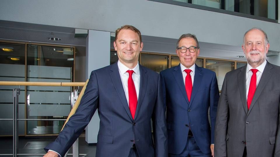 Der Vorstand der Sparkasse Hochsauerland (v.l): Ingo Ritter, Konrad Lenze und Ulrich Dolle. | Foto: Sparkasse Hochsauerland
