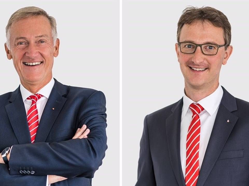 Zwei der drei Vorstände der Sparkasse Mitten im Sauerland Peter Schulte und Peter Vogt | Foto: Sparkasse Mitten im Sauerland