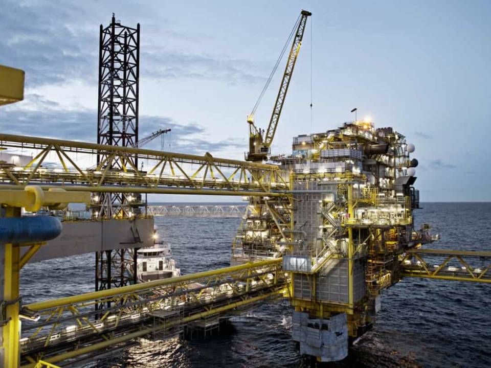 Total is preparing to expand the Halfdan field. It's the first of two projects requested since the Danish North Sea policy of early December set an end date for domestic oil extraction. | Photo: Total