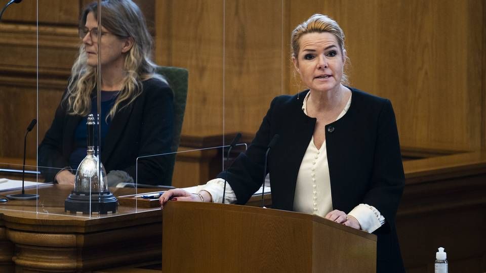 Tidligere udlændingeminister Inger Støjberg skal for en rigsret. | Foto: Tariq Mikkel Khan/Ritzau Scanpix