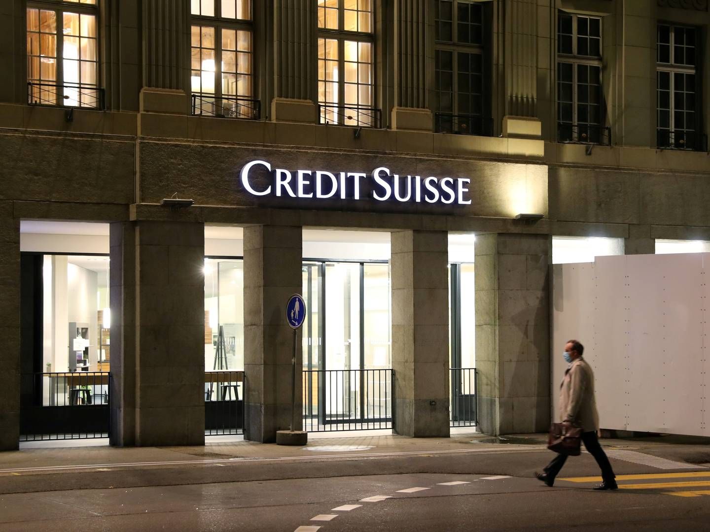 Credit Suisse har offentliggjort regnskab for fjerde kvartal. | Foto: ARND WIEGMANN/REUTERS / X90184