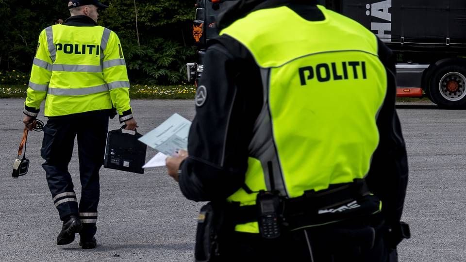 En 20-årig mand hostede og råbte "corona" efter to politifolk i Aarhus. | Foto: (Arkiv) René Schütze/Ritzau Scanpix