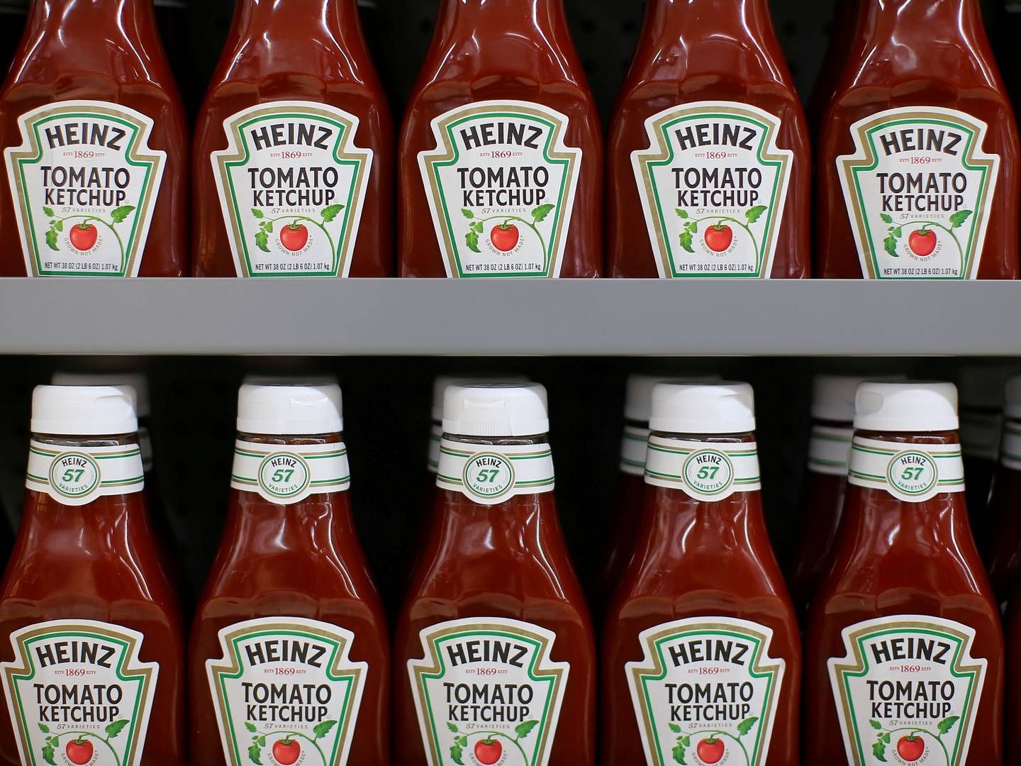 Også onsdag gik Kraft Heinz i vejret med 4,7 pct., og aktien er nu steget knap 12 pct. siden nytår. | Foto: Mike Blake/REUTERS / X00030