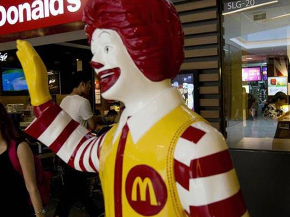 Fastfoodkæden McDonald's er i vækst i Danmark og iværksætter derfor en ekspansionsstrategi, der inkluderer omkring 20 nye restauranter over de kommende år. | Foto: AP