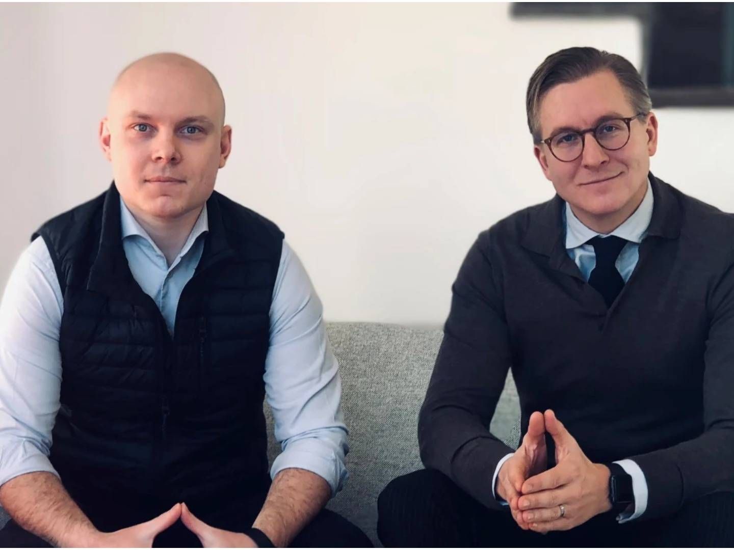 Managing Partners of Credian Investment Management Johannes Johnsson (l.) and Per Djerf (r.). | Photo: Credian Investment Management PR.