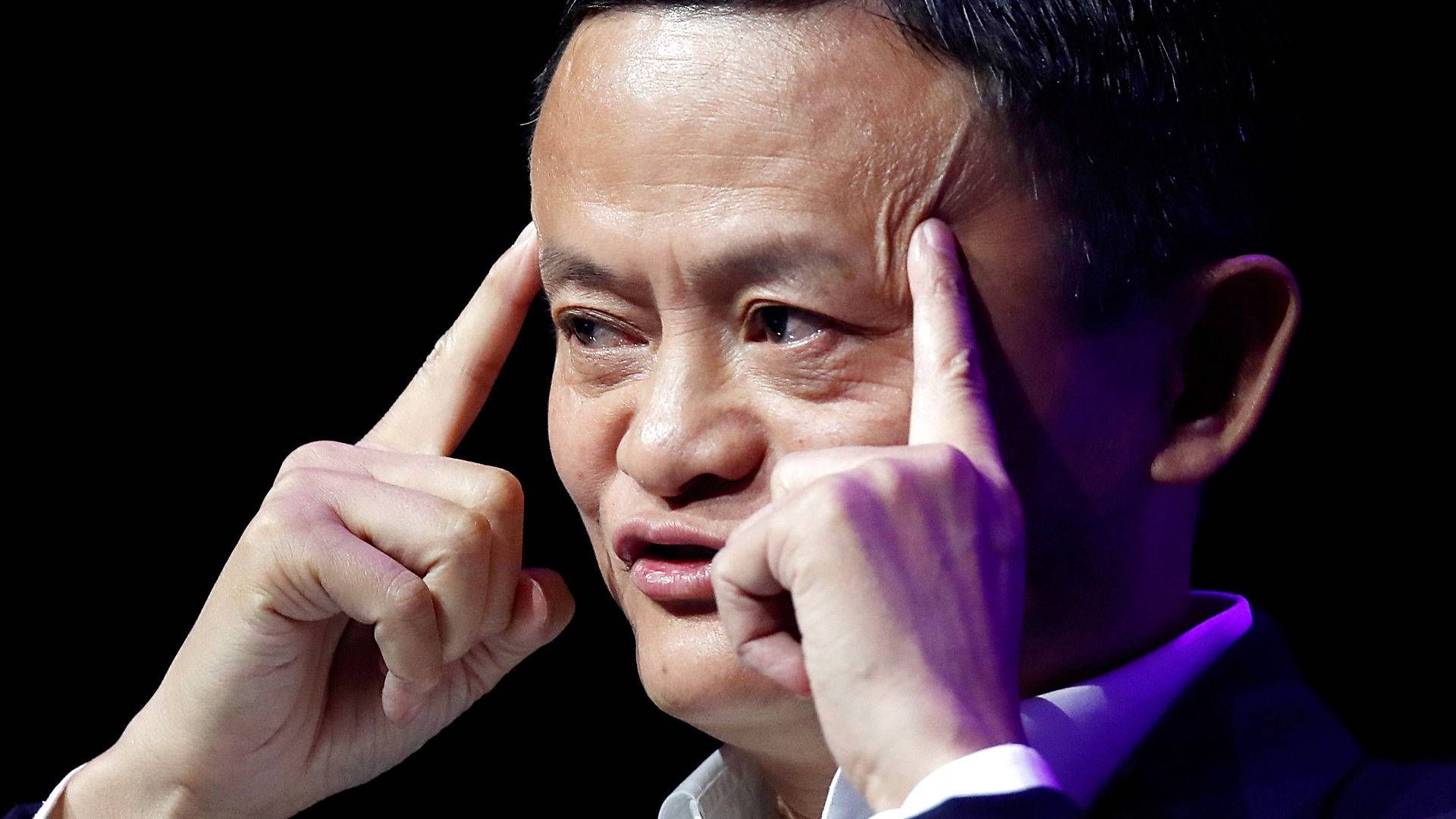 Det tyder på, at Jack Ma og hans venner ville få alt for meget magt ved en børsnotering af Ant Group. | Foto: Charles Platiau/Reuters/Ritzau Scanpix