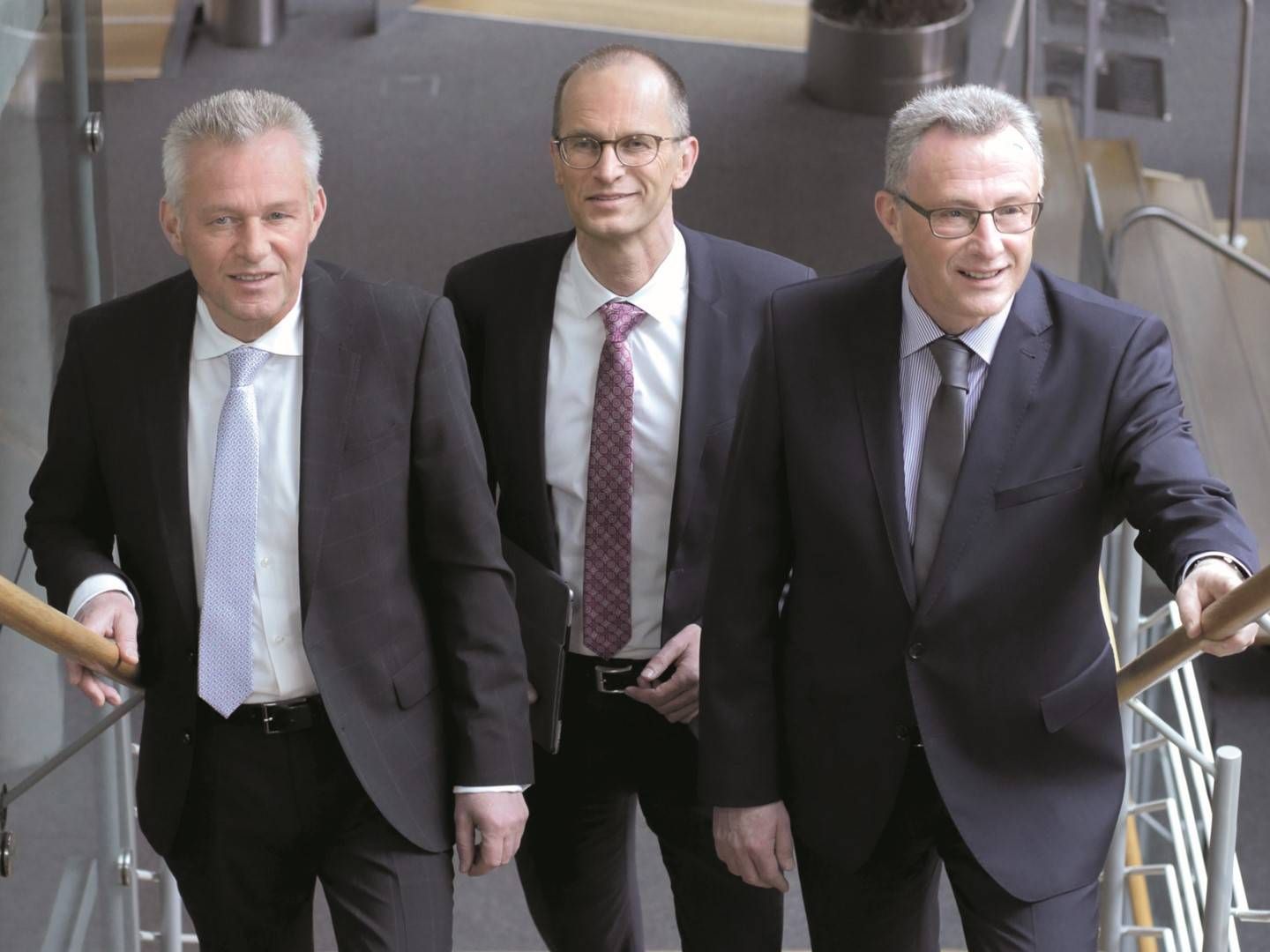 (v.l.) Vorstand der Volksbank Kraichgau: Matthias Zander, Klaus Bieler, Thomas Geier | Foto: Volksbank Kraichgau