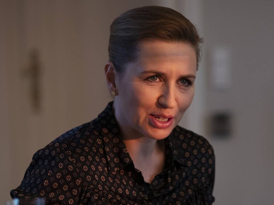 Mette Frederiksen er ikke klar til fuld genåbning. | Foto: Gregers Tycho