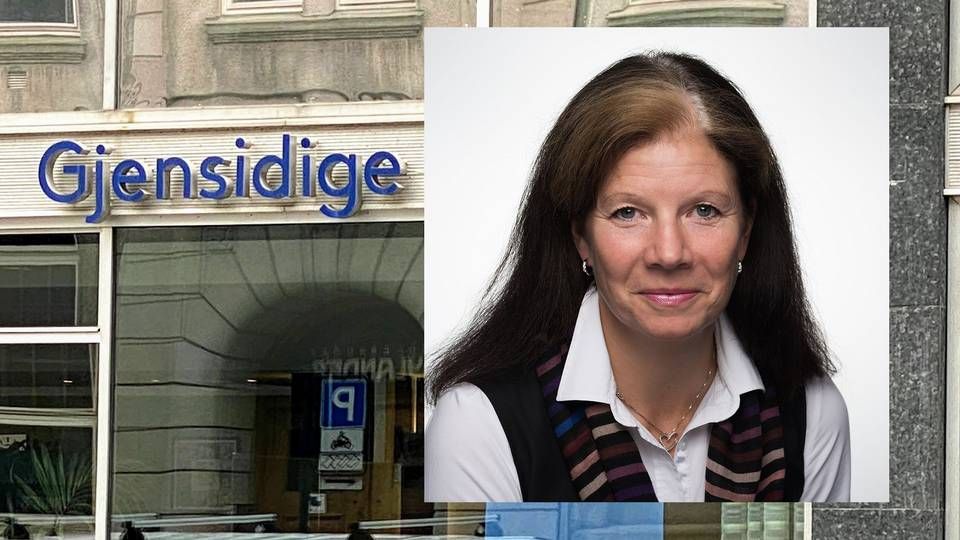 Ingrid Lorange overtok som leder for Gjensidigestiftelsen i februar i år. | Foto: Magnus Eidem (bakgrunn), Gjensidigestiftelsen (innfelt)