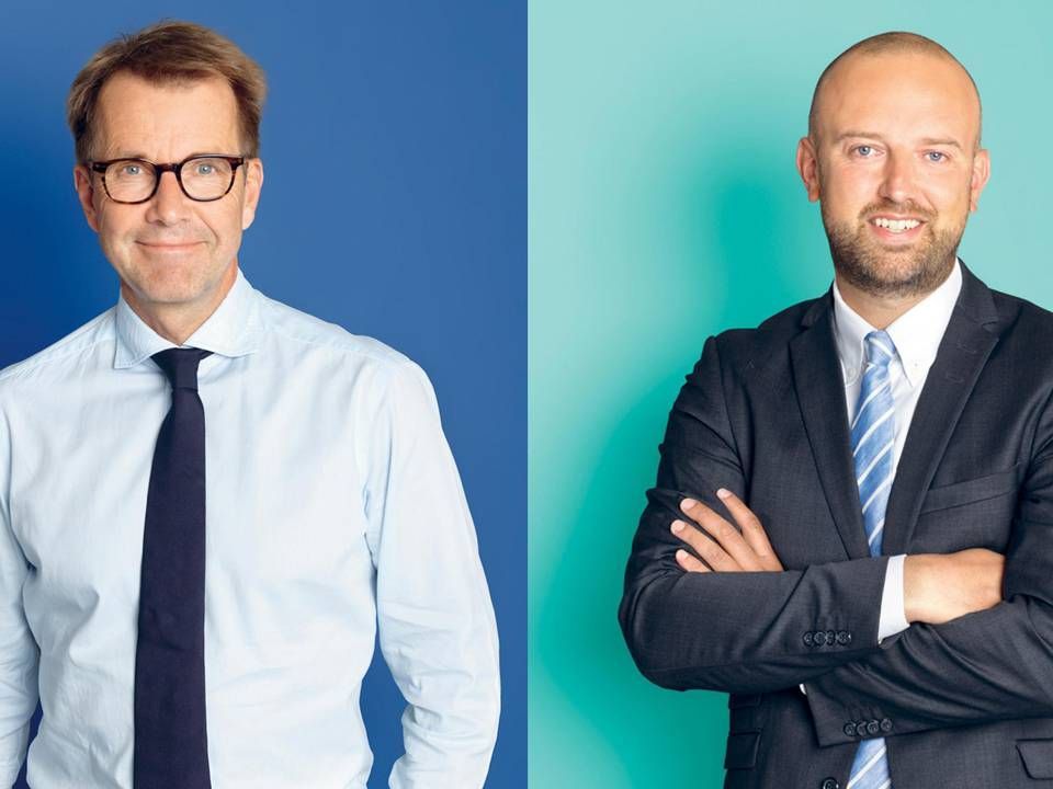 Torben Brøgger (tv.) og Jesper Lauge Johannesen er partnere i advokatfirmaet Bech-Bruun. | Foto: PR / Bech-Bruun