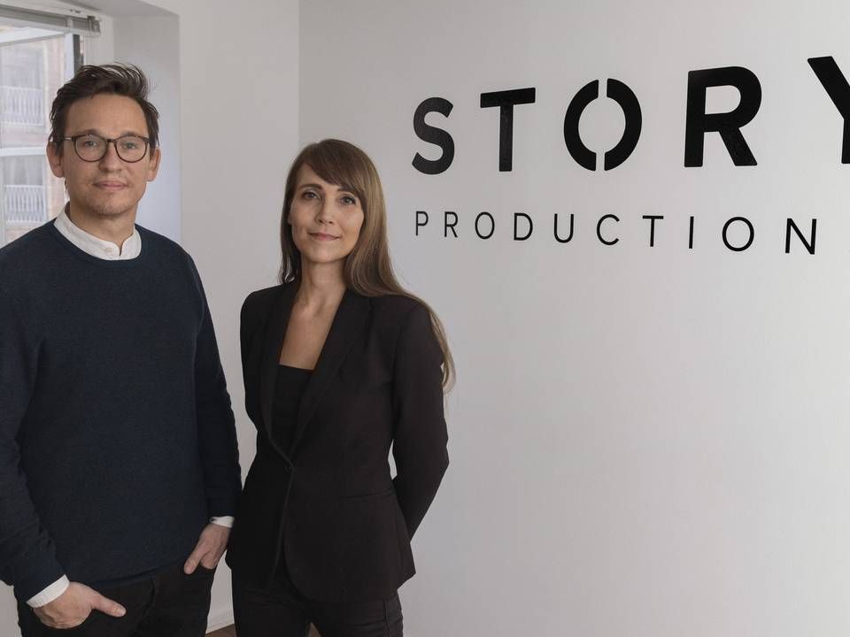 Susanne Funder-Mikkelsen (th) og Andreas Iversen er daglige ledere og ejere af ny faktaproducent | Foto: PR/Story Productions