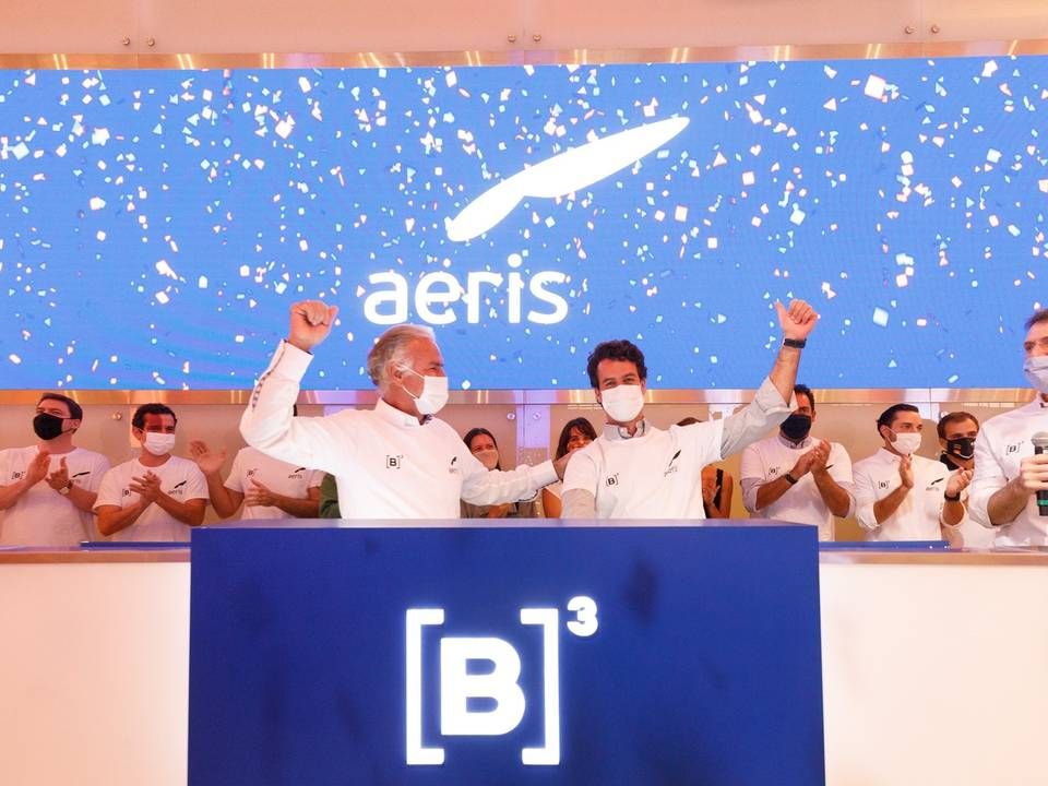Brazilian Aeris Energy celebrated its public listing last year. | Photo: Aeris Energy