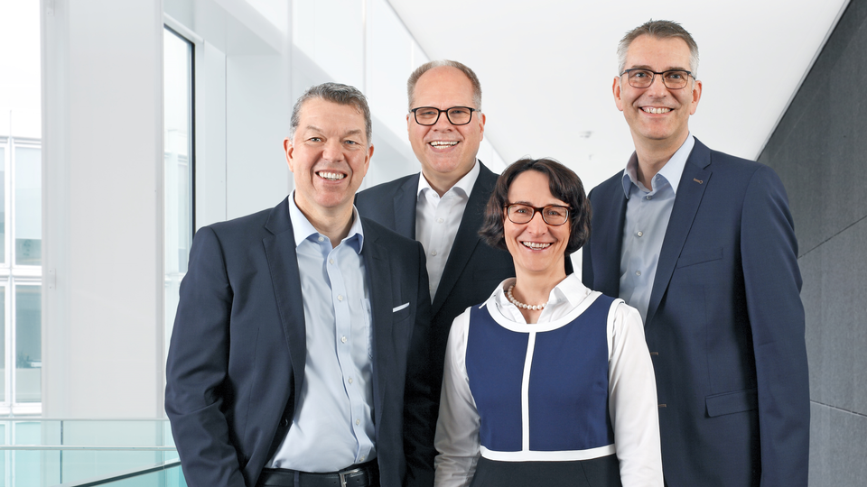 LzO-Vorstand (von links: Olaf Hemker, Michael Thanheiser, Tanja-Vera Asmussen und Jürgen Rauber | Foto: Landessparkasse zu Oldenburg