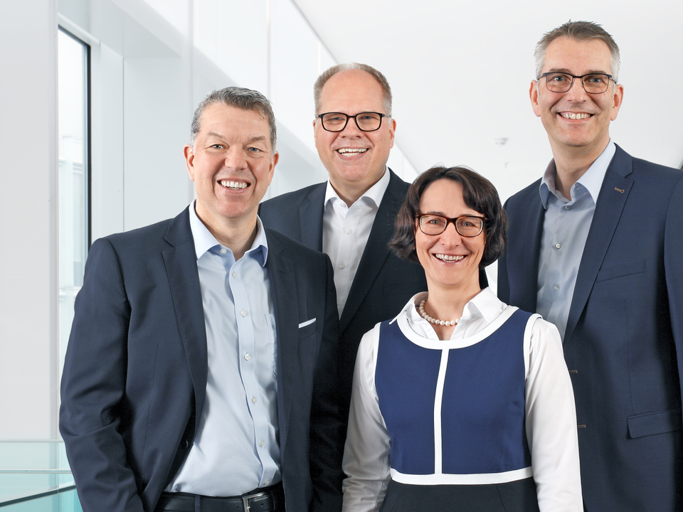 LzO-Vorstand (von links: Olaf Hemker, Michael Thanheiser, Tanja-Vera Asmussen und Jürgen Rauber | Foto: Landessparkasse zu Oldenburg