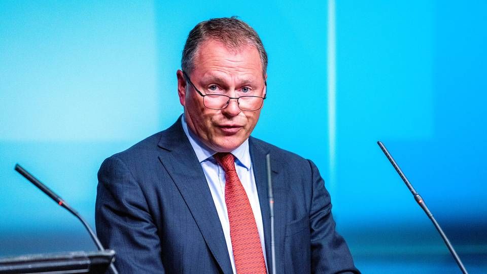 Oljefondsjef Nicolai Tangen kan vise til 990 milliarder i avkastning i første halvår. | Foto: Norsk Telegrambyra As/Reuters/Ritzau Scanpix