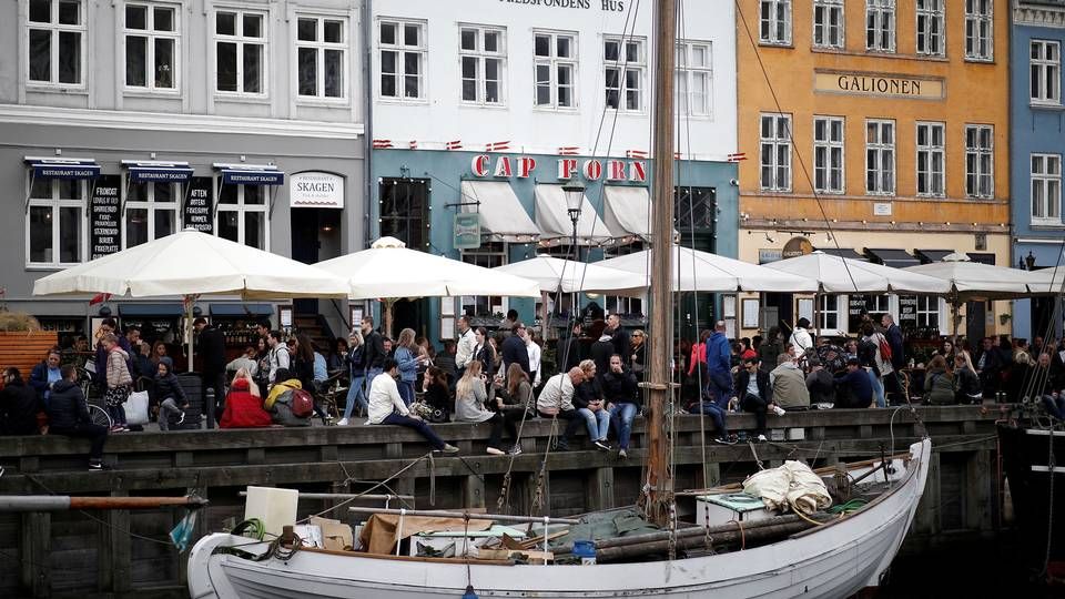 De fleste hungrer efter liv og glade dage igen, ikke mindst restaurationslivet. I København søsættes der nu en turismeplan. | Foto: Benoit Tessier/Reuters/Ritzau Scanpix