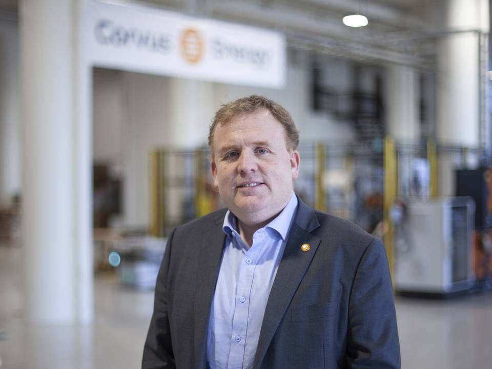 Geir Bjørkeli is chief executive of maritime supplier Corvus Energy. | Photo: Corvus Energy