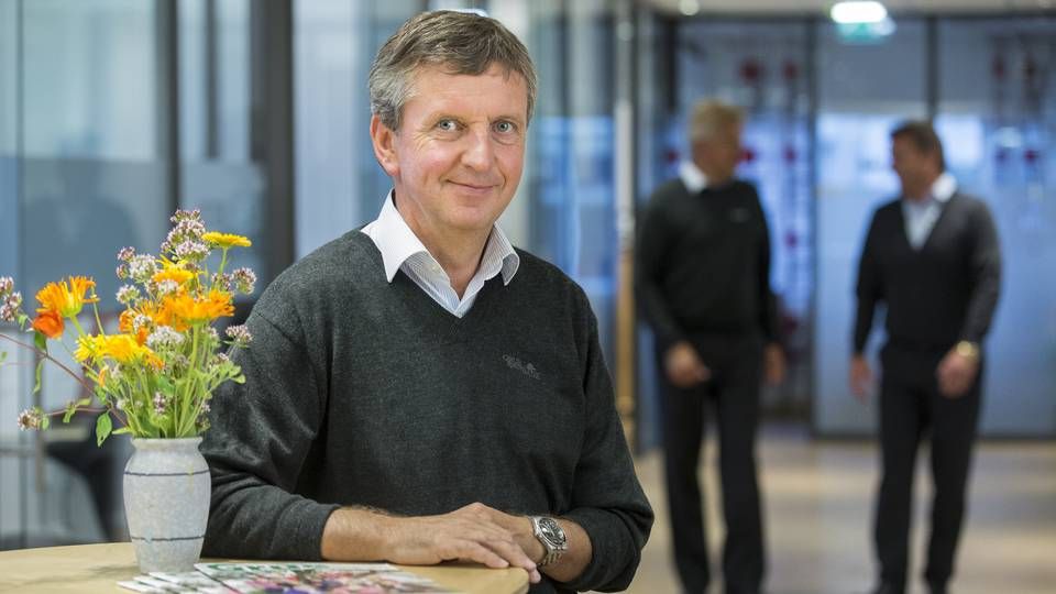 Hans Petter Gjeterud, banksjef i Grue Sparebank, kan være fornøyd med årest første kvartalsresultat. | Foto: Pressefoto