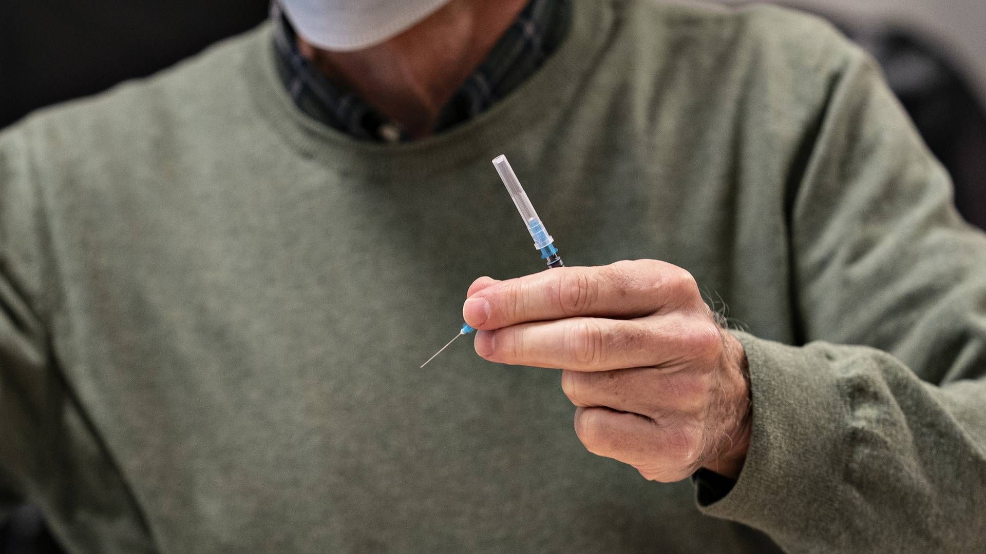 "[...] desværre har vi fortsat for få af de vacciner, som skal bruges til de ældste," siger styrelsens direktør, Søren Brostrøm, i en pressemeddelelse. | Foto: HENNING BAGGER/Henning Bagger / henning bagger
