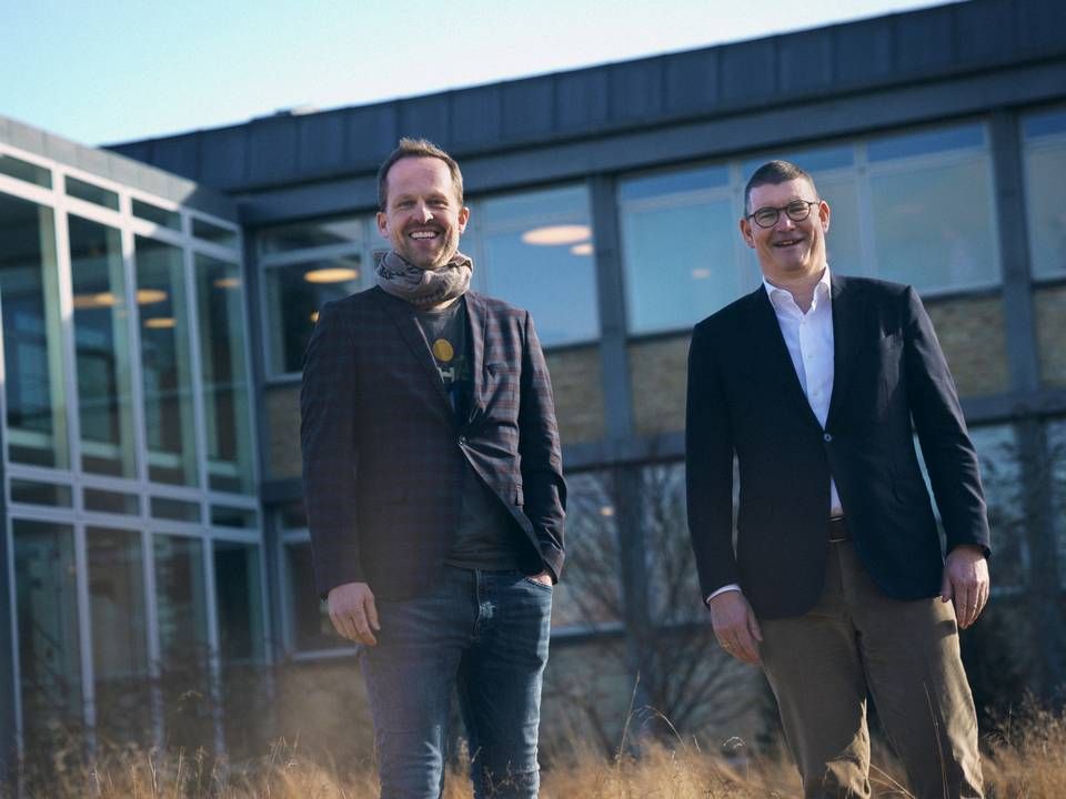 Windowmasters adm. direktør Erik Boyter (th) og nye Operations Director for Norden, Rasmus Plougmann. | Foto: Windowmaster/PR