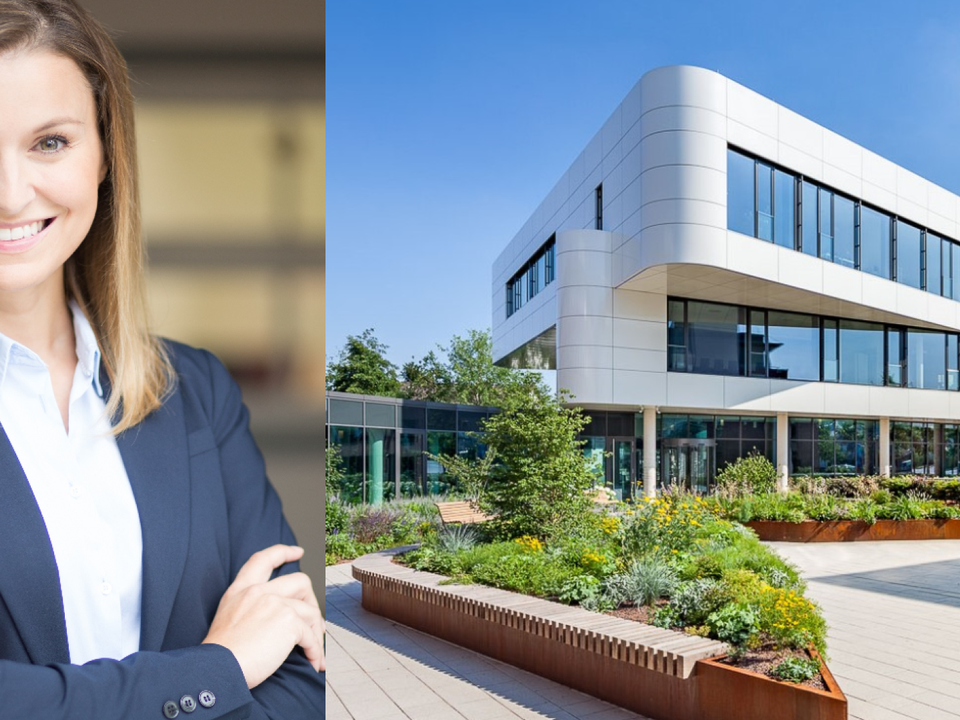 Natalija Korbmacher (links); Service-Zentrum der Volksbank Mittelhessen in Gießen | Foto: Volksbank Mittelhessen