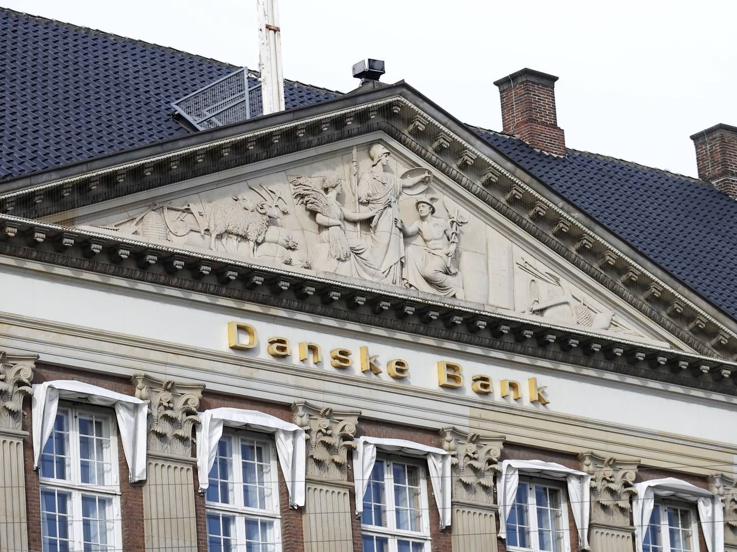 De mange retssager om hvidvask tynger kursen i Danske Bank i øjeblikket. | Foto: Jens Dresling