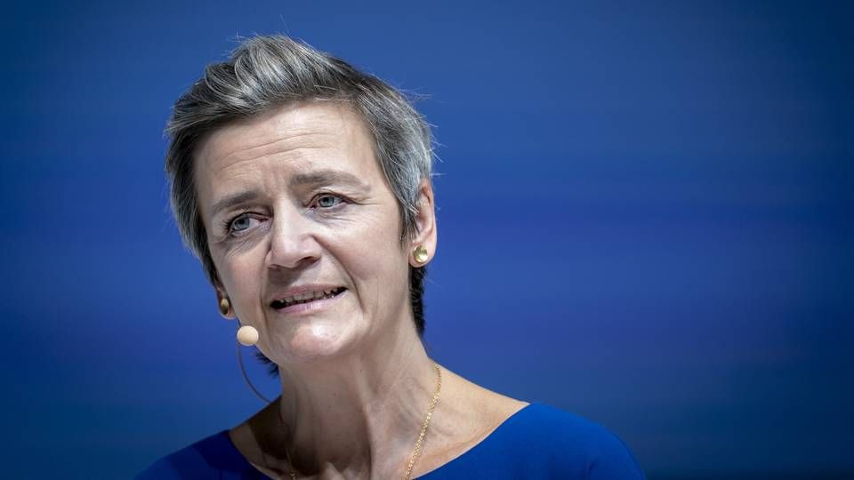 Margrethe Vestager mener, at der er taget forbehold for, at EU-Domstolen skulle finde på at dømme "aktivistisk" i forhold til nyt direktiv om mindsteløn. | Foto: LISELOTTE SABROE