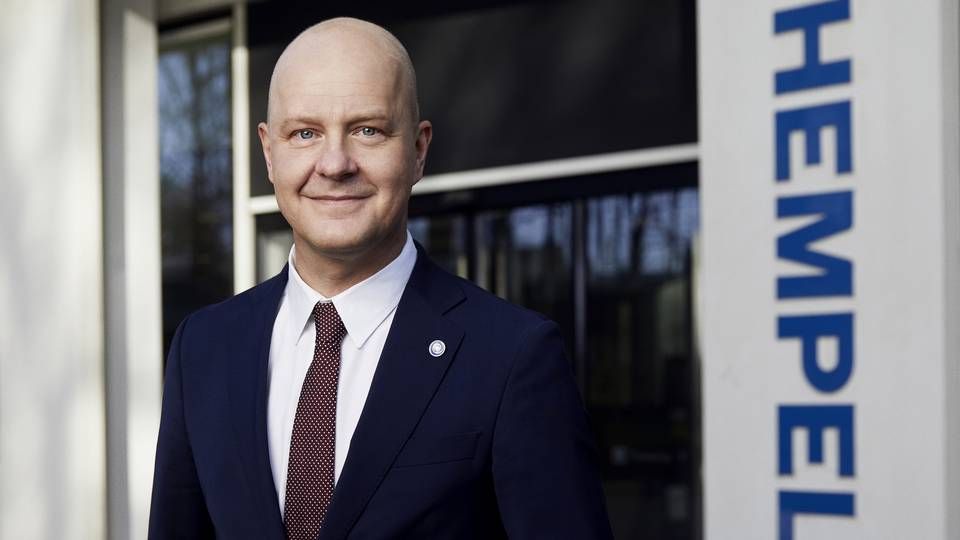 Administrerende direktør Lars Petersson fra Hempel. | Foto: Hempel PR