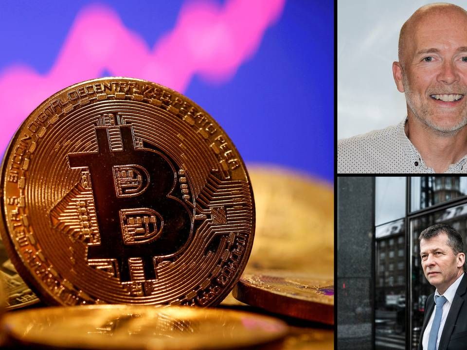 Store internationale investorer har bidt på bitcoin, men i Danmark er skepsissen fortsat stor i banksektoren. | Foto: Dado Ruvic/Reuters/Ritzau Scanpix - PR/Møns Bank - PR/Arbejdernes Landsbank