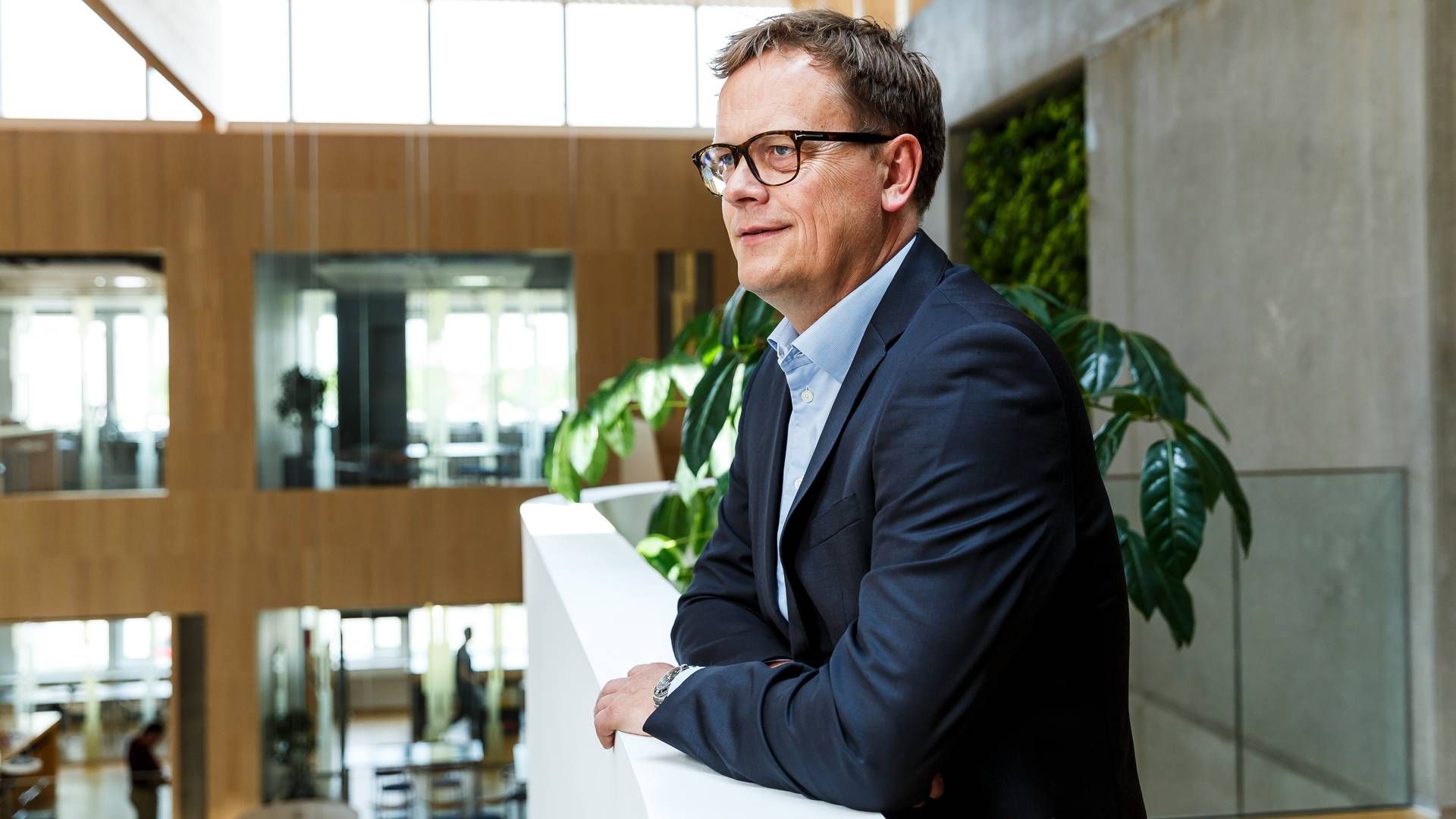 "Vi har en helt anden platform at stå på nu, og banen er kridtet op til øget vækst og indtjening i årene frem," siger Per Christensen, adm. direktør i WSP Danmark, der tidligere hed Orbicon. | Foto: Orbcion/PR