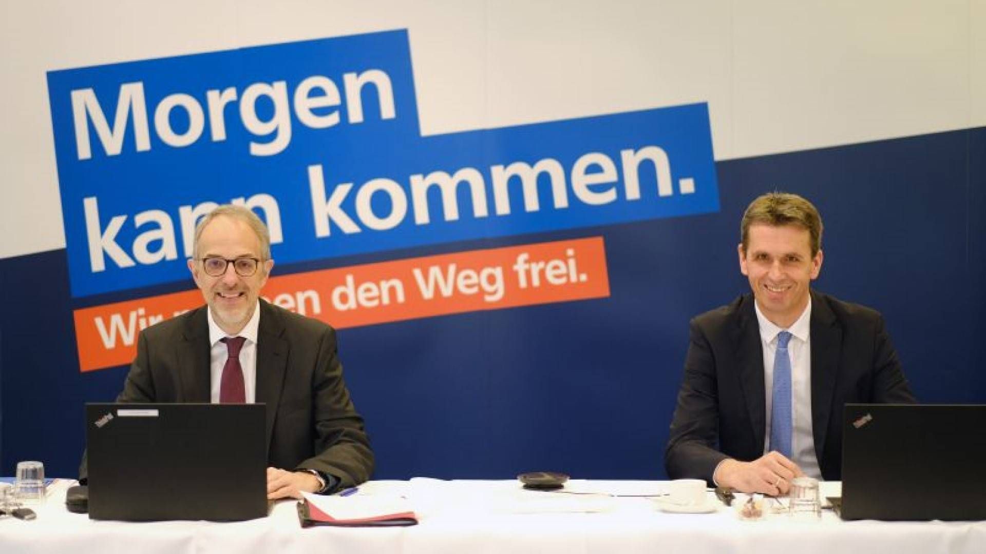 Verbandsdirektoren Axel Schwengels und Johannes Freundlieb | Foto: Genossenschaftsverband Weser-Ems (GVWE)