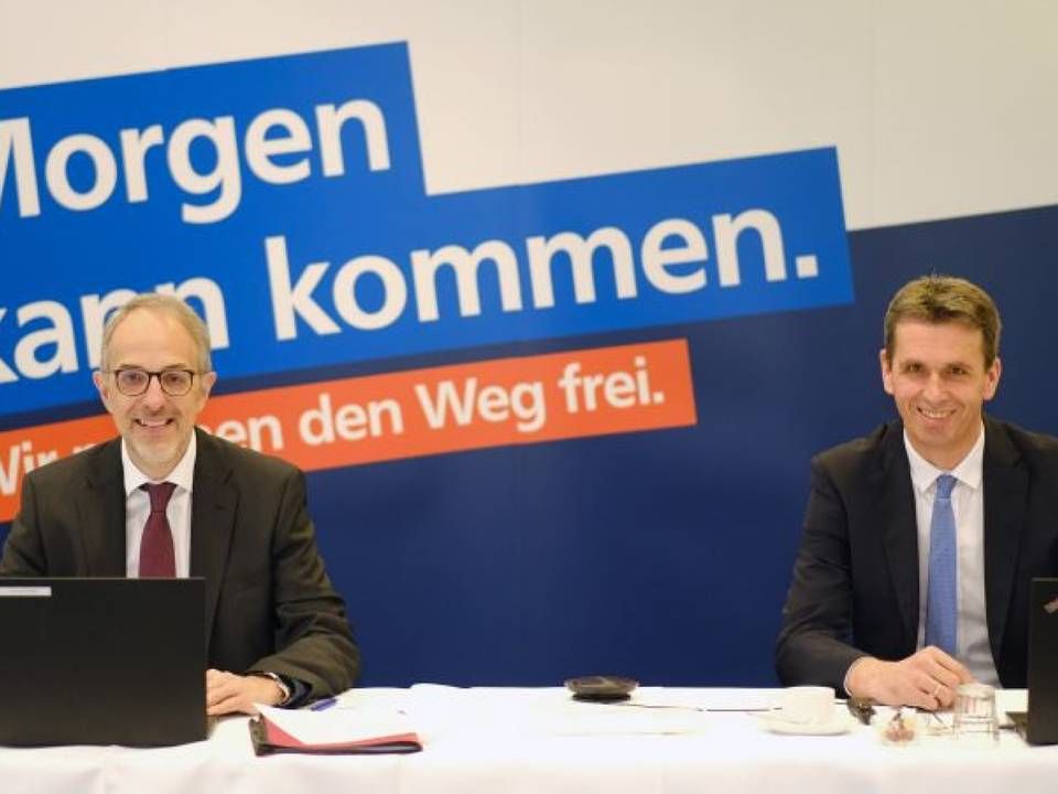 Verbandsdirektoren Axel Schwengels und Johannes Freundlieb | Foto: Genossenschaftsverband Weser-Ems (GVWE)