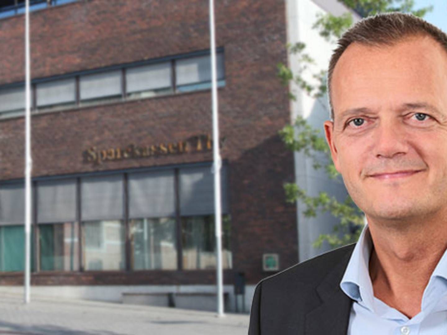 Direktør i Sparekassen Thy, Ole Beith, er ikke nervøs for forretningen. | Foto: PR/Sparekassen Thy