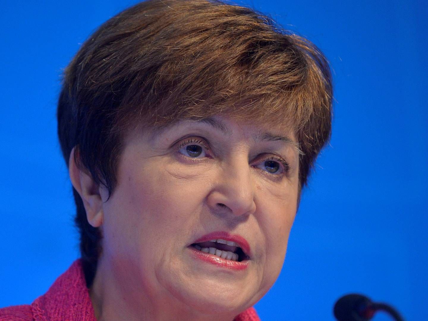 Kristalina Georgieva er topchef i IMF. | Foto: MIKE THEILER/REUTERS / X00280