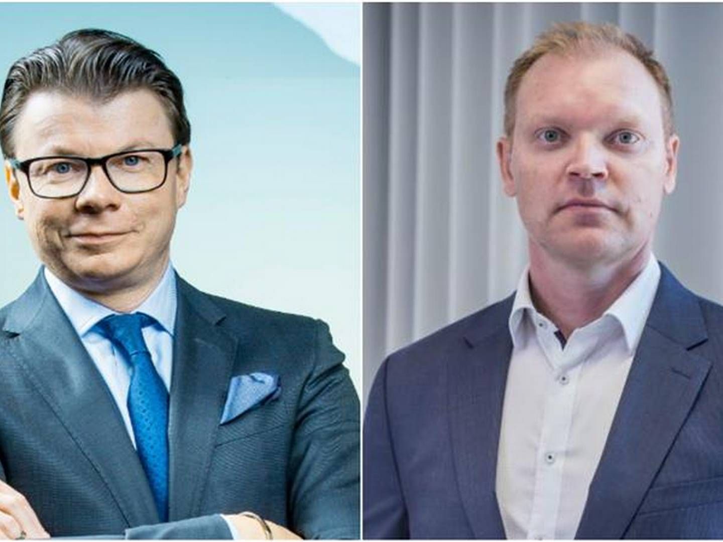 Mandatum Group CEO Petri Niemisvirta (right) & OP Asset Management CEO Tuomas Virtala (left).