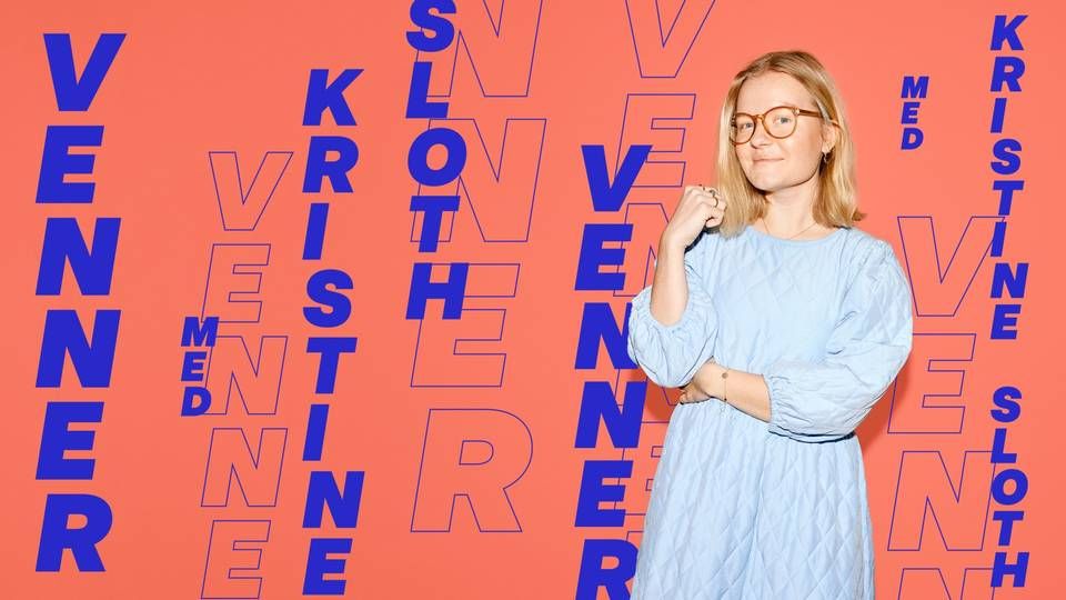 Youtuberen Kristine Sloth bliver vært på sin egen podcast. | Foto: Sebastian Vistisen Toft, DR
