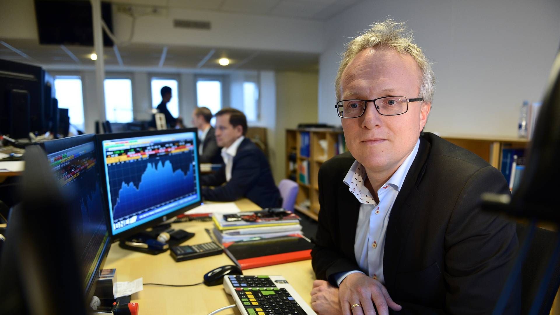 Michael Petry, chef for hedgefonde i Danske Bank. | Foto: Mik Eskestad/ERH