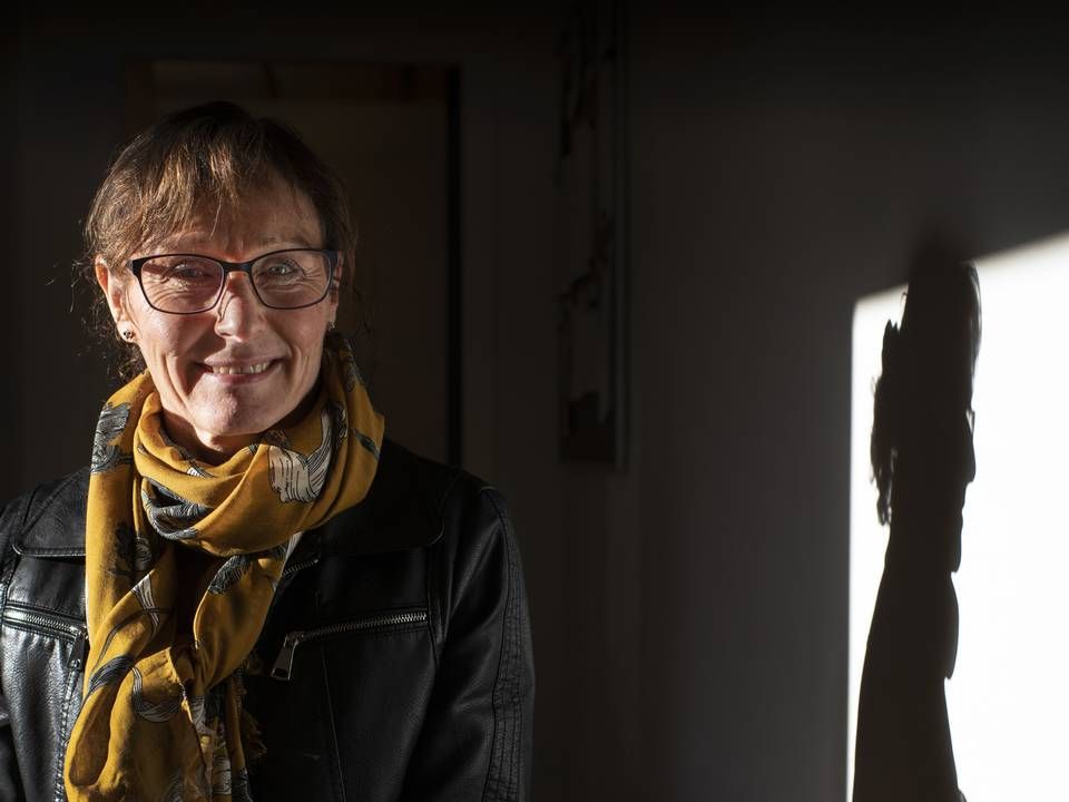 Martha Petersen, direktør i Folkesparekassen, har fået ro i maven, men ro har der ikke været meget af i 2020. | Foto: Joachim Ladefoged/ERH