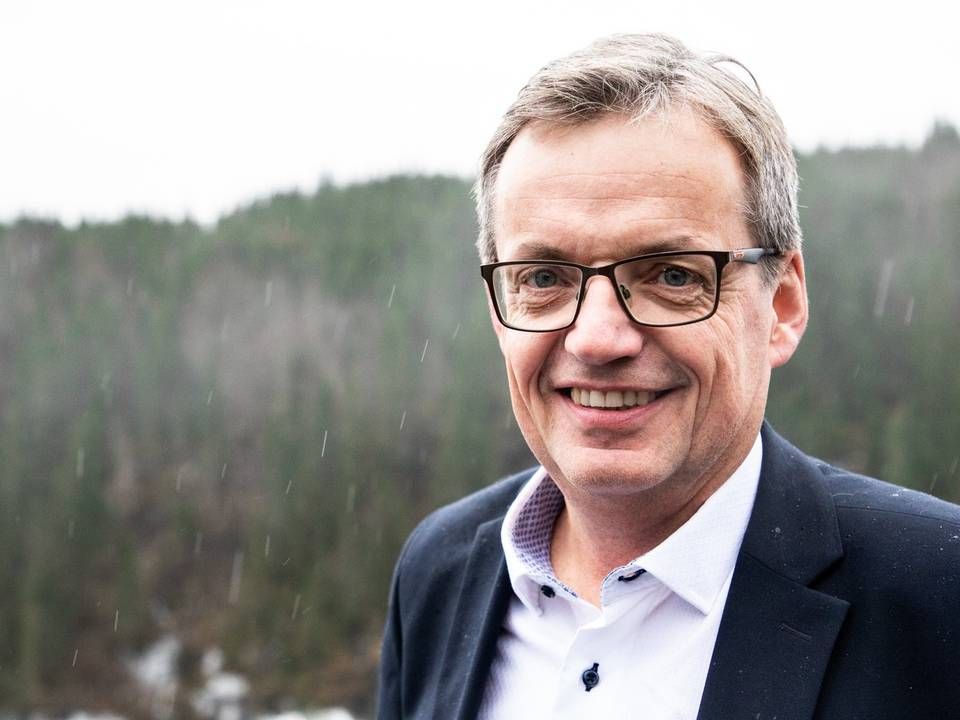 Jon Håvard Solum, adm. banksjef i Grong Sparebank, ble gjenvalgt som styreleder i foreningen. | Foto: Pressebilde