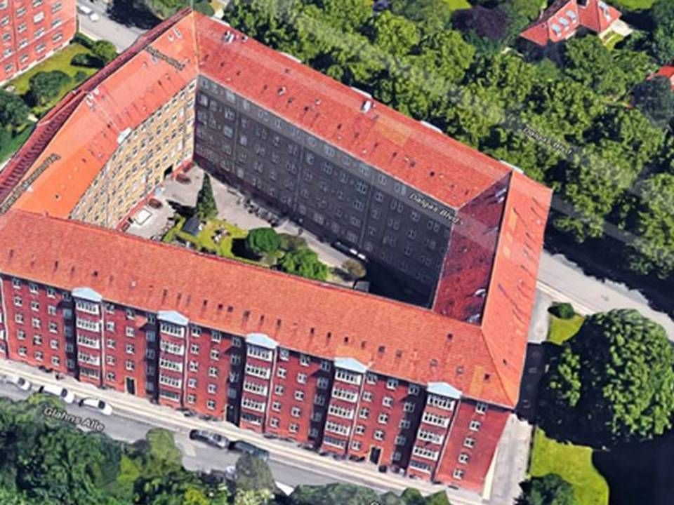 Andelsforeningen Thyra Danebod blev i 2018 solgt til svenske Heimstaden. I kulissen har en hård fejde mellem den tidligere formand og beboerne udspillet sig. | Foto: Google Maps