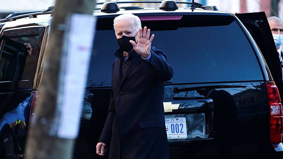 Lørdag aften er den amerikanske præsident Joe Bidens store hjælpepakke til 1900 mia. dollar blevet vedtaget i USA's senat. | Foto: Erin Scott/Reuters/Ritzau Scanpix