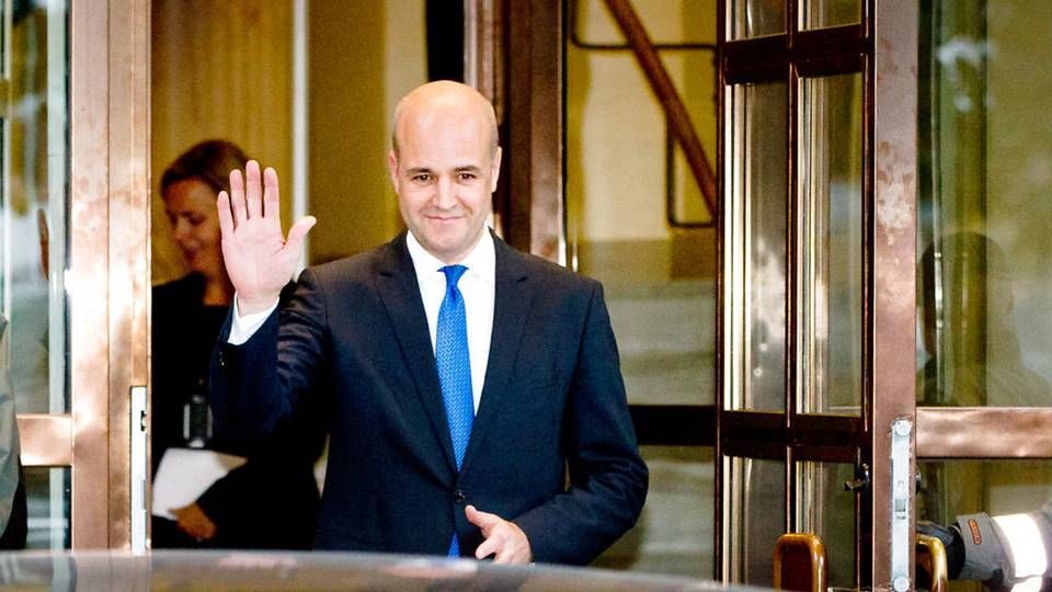 Fredrik Reinfeldt har i de senere år været rådgiver for flere selskaber i den finansielle sektor. Her ses han i statsministerjobbet i 2013. | Foto: Patrick Van Katwijk / AP / Ritzau Scanpix