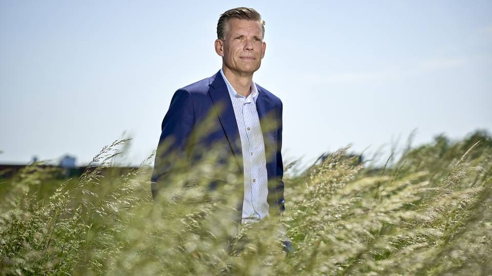 Jørgen Utzon, landechef i Coor i Danmark, mødtes med en chef i Rigspolitiet kort tid før udbud, som firmaet vandt. | Foto: Coor/PR