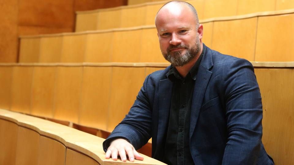 Jakob Grue Simonsen er kommende institutleder ved Datalogi på Københavns Universitet. | Foto: Tina Virenfeldt Kristensen / Datalogisk Institut