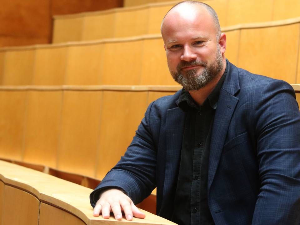 Jakob Grue Simonsen er kommende institutleder ved Datalogi på Københavns Universitet. | Foto: Tina Virenfeldt Kristensen / Datalogisk Institut